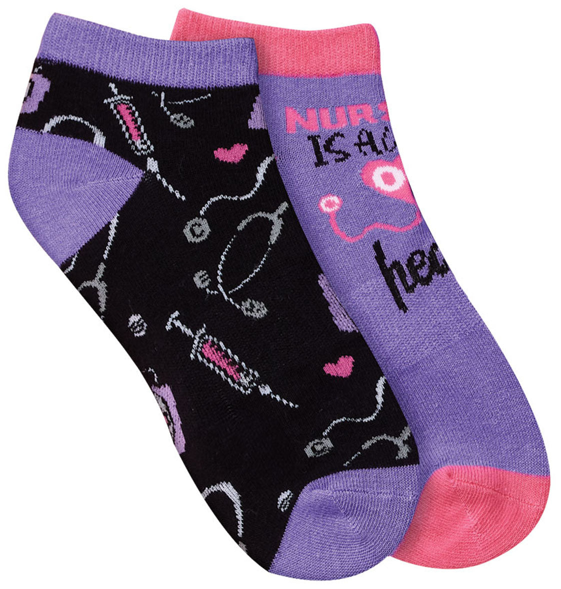 Chaussettes Work of Heart et porte-badge rétractable