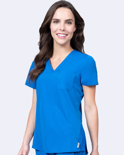 Yale Women's Peyton Tuck In Scrub Top