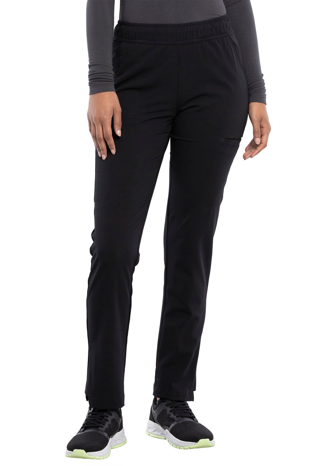 Pantalon Cherokee Euphoria taille mi-haute, jambe fuselée et cordon de serrage