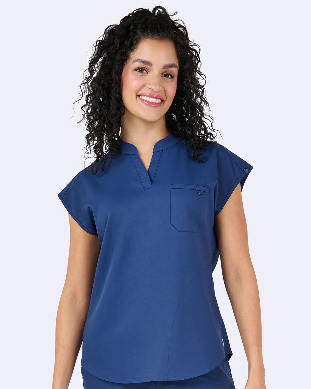 Zavate Studio Dynamic Tuck-In Scrub Top