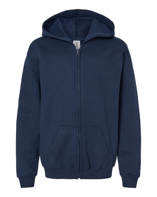 The Science and Medicine Middle School Gildan Youth Heavy Blend Full-Zip Hooded Jacket