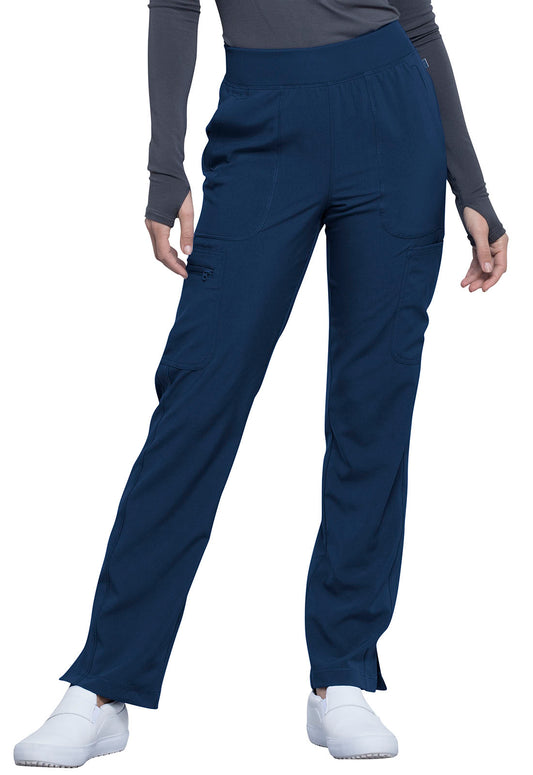 Cherokee Infinity Mid Rise Tapered Leg Pull-on Pants