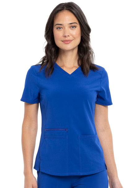 Blusa médica con cuello en V Allura de Cherokee