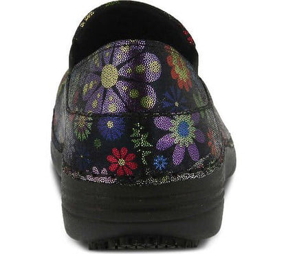 Liquidation Spring Step - Chaussures Flower Power Manila noires