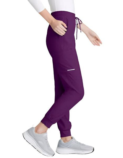 Pantalones de chándal de tiro medio de la marca Skechers Tall Theory