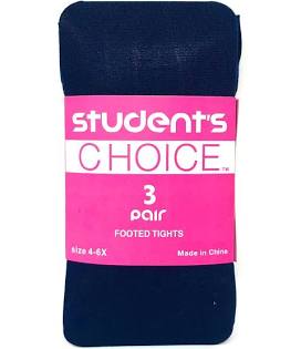 Collants en nylon Student's Choice - 3 paires