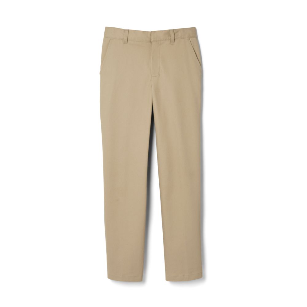 The Science and Medicine Middle School French Toast Boys Adjustable Waist Relaxed Fit Twill Pants