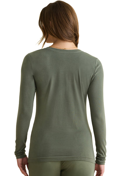 Healing Hands Knits Melissa Long Sleeve Underscrub Tee Shirt