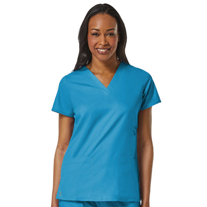 Maevn EON Multi-Pocket V-Neck Scrub Top