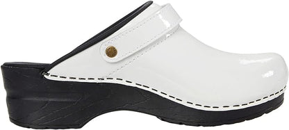 Sanita White Estelle Nurses Shoes