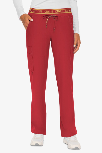 Pantalon de travail à poches cargo Med Couture Activate Yoga 2 en liquidation