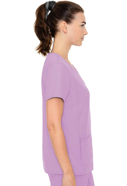 Med Couture Insight Side Pocket Scrub Top