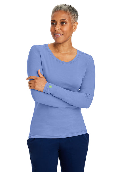 Healing Hands Knits Melissa Long Sleeve Underscrub Tee Shirt