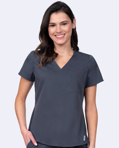 Yale Women's Peyton Tuck In Scrub Top