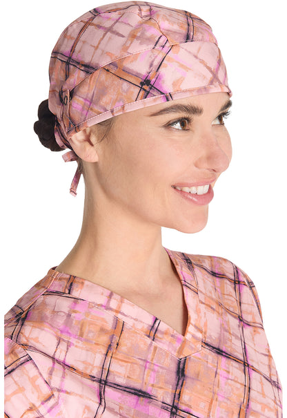 Dickies Prints Unisex Paint By Plaid Scrub Hat