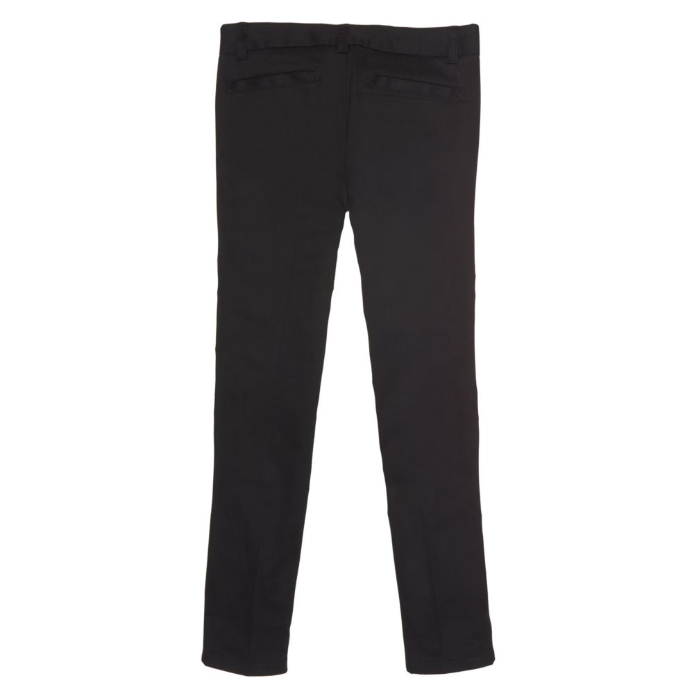 M.S. 961 Lenox Academy French Toast Girls Adjustable Waist Stretch Twill Skinny Pants