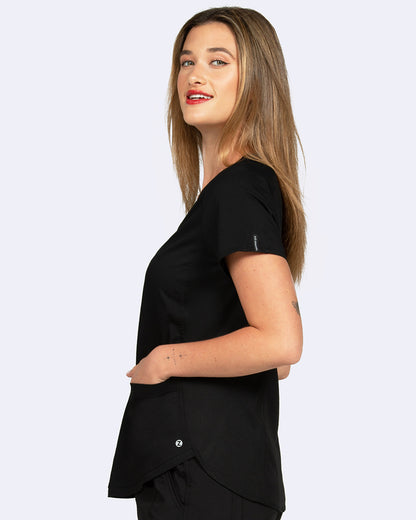 Haut d'uniforme en tricot latéral Zoe Alexandra Soho