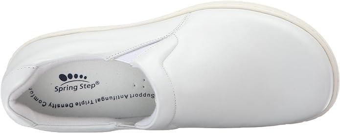 Spring Step White Woolin Shoes