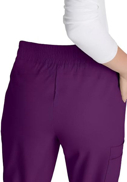 Pantalones de chándal de tiro medio de la marca Skechers Tall Theory