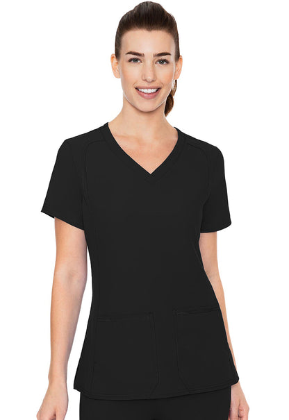 Med Couture Insight Side Pocket Scrub Top