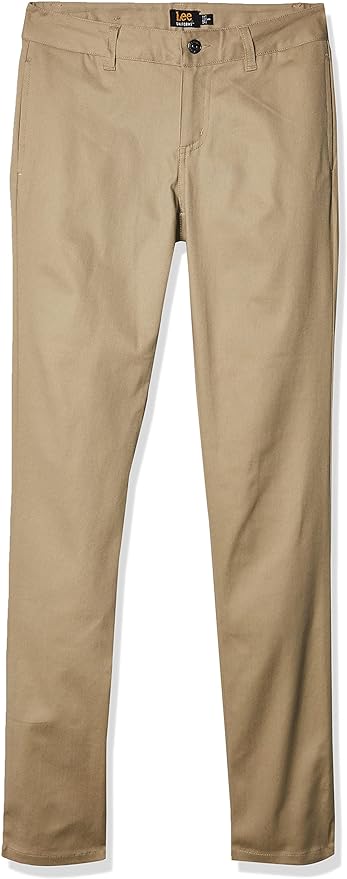 Lee Uniforms Juniors Original pantalones ajustados de pierna