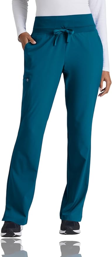 Barco One 5-Pocket Yoga Waist Scrub Pants