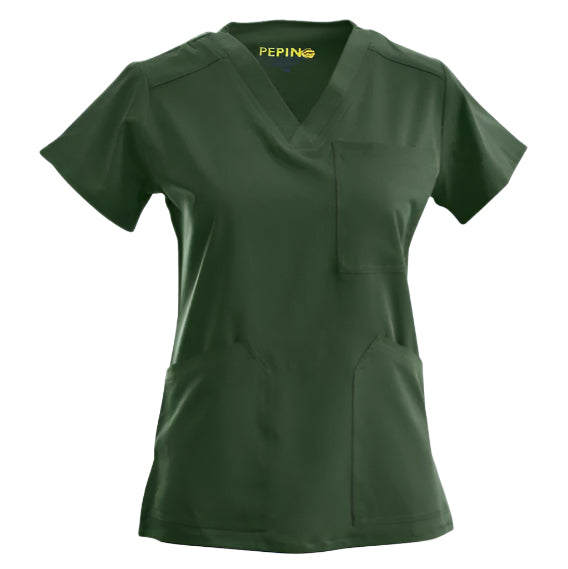 Pepino Uniforms Unisex V-Neck Scrub Top