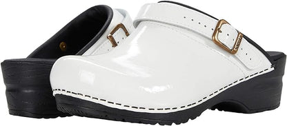 Sanita White Estelle Nurses Shoes