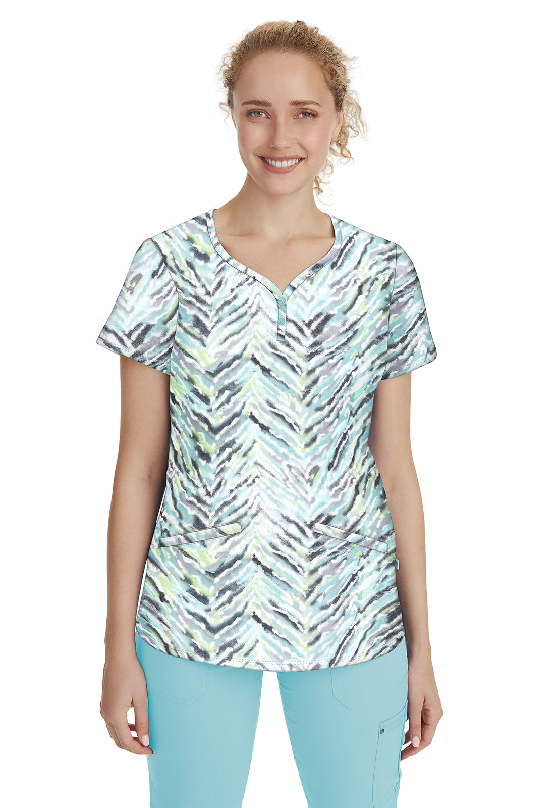 Clearance Healing Hands Premiere Label Seabrook Printed Isabel Top