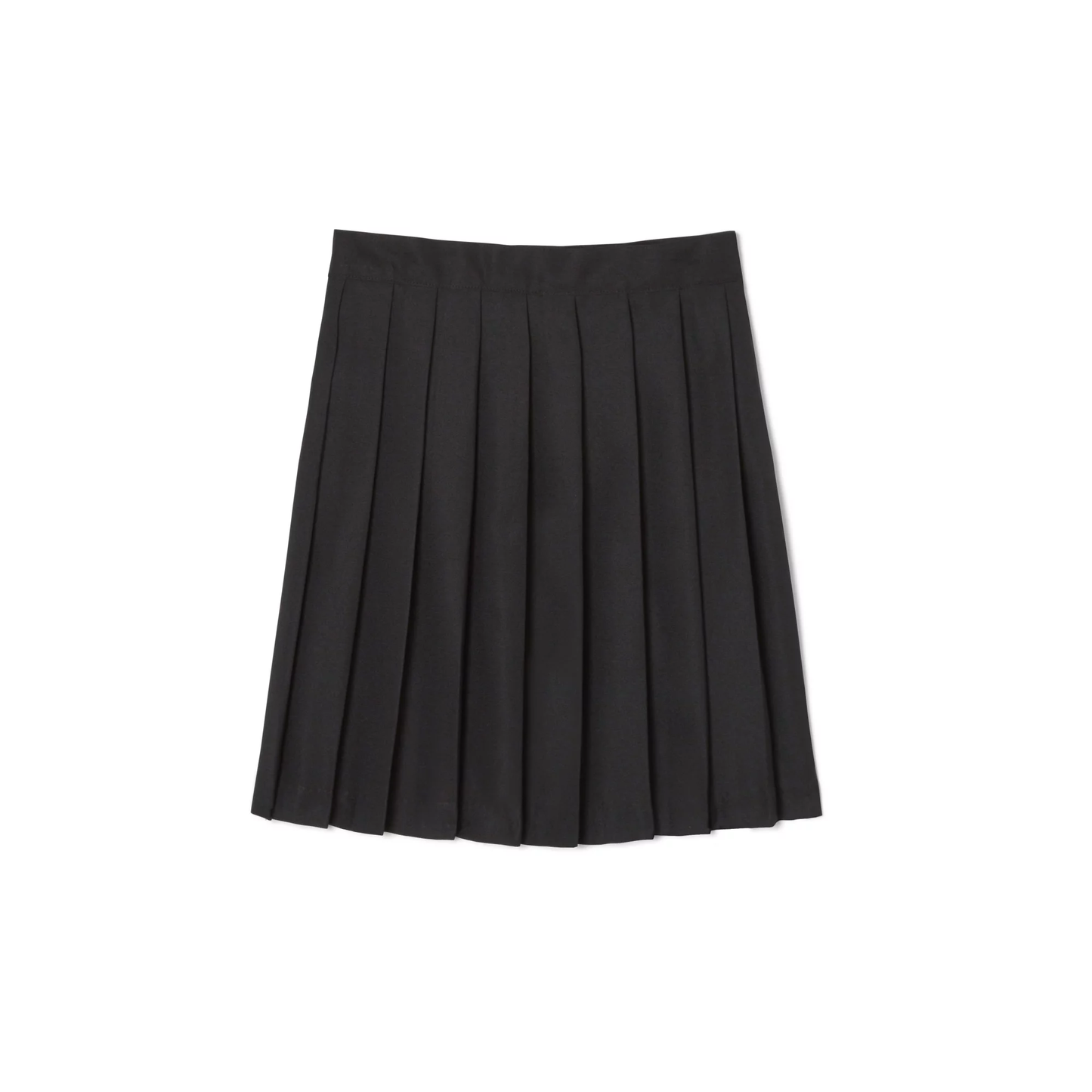 French Toast Falda plisada de longitud media con cintura ajustable para niñas