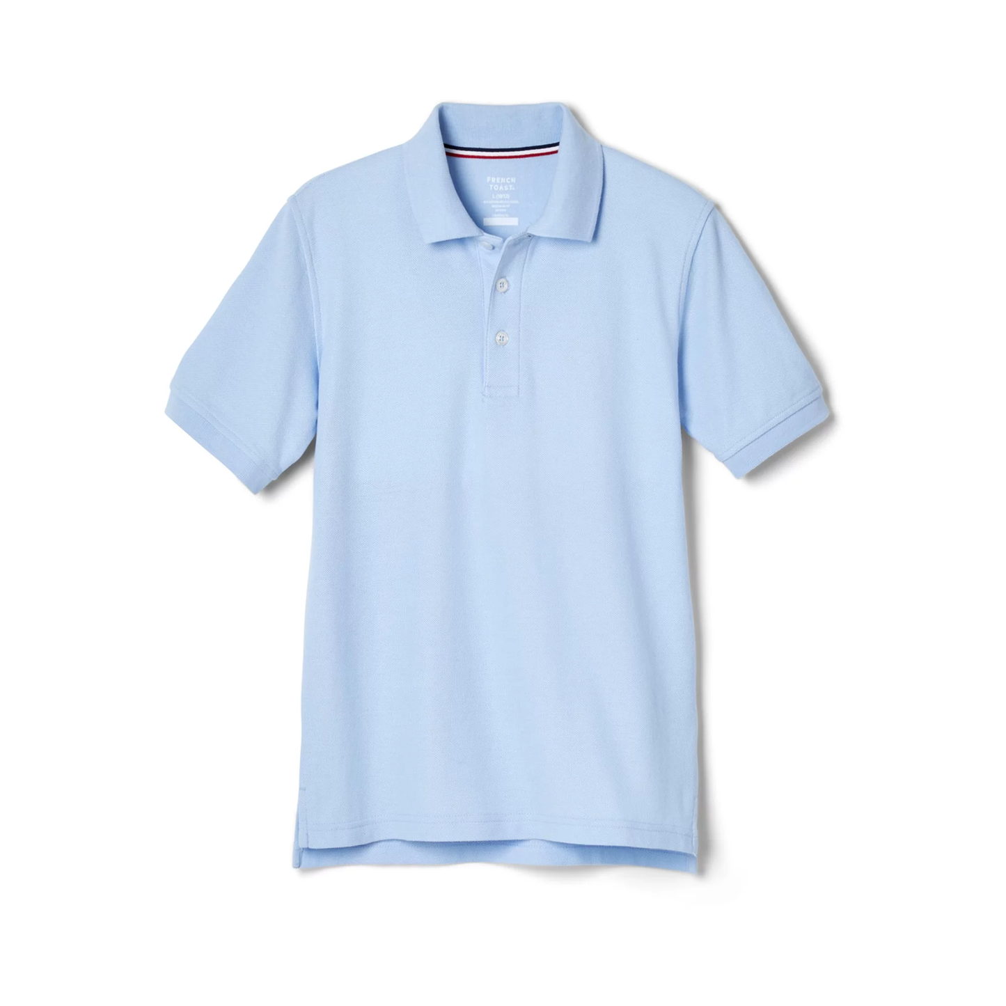 The Science and Medicine Middle School French Toast Boys Short Sleeve Pique Polo