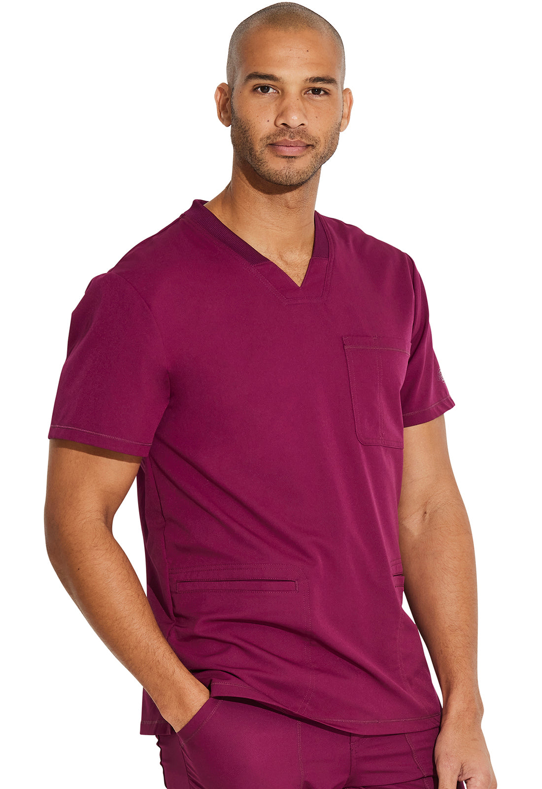 Dickies Dynamix Mens V-Neck Top