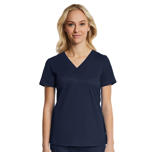 Maevn EON Sport Sport Multi-Pocket V-Neck Scrub Top