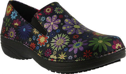 Liquidation Spring Step - Chaussures Flower Power Manila noires