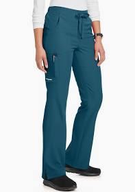 Skechers Reliance 3-Pocket Mid Rise Straight Leg Cargo Drawstring Pants