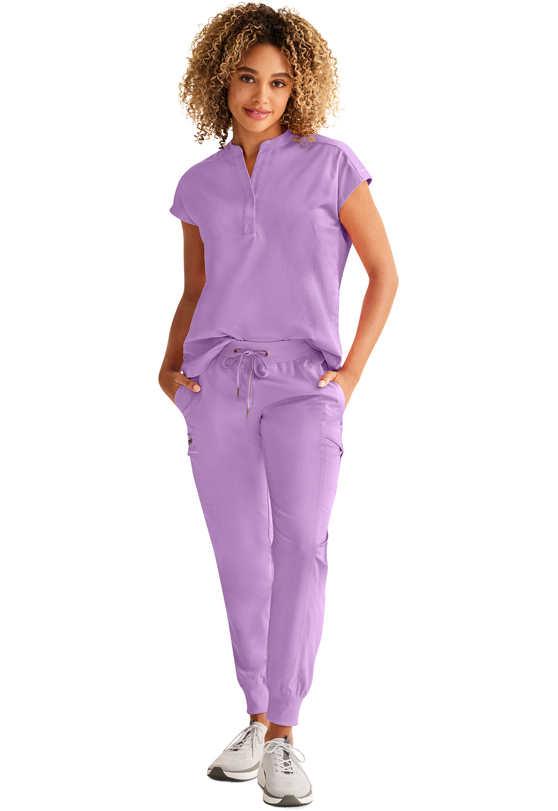 Healing Hands Purple Label Journey Tuck In Oversized Scrub Top