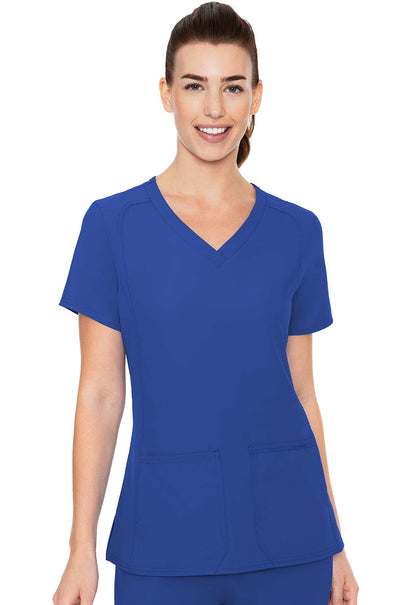 Med Couture Insight Side Pocket Scrub Top