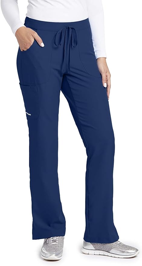 Skechers Reliance - Pantalon cargo à 3 poches, taille moyenne, jambe droite, cordon de serrage