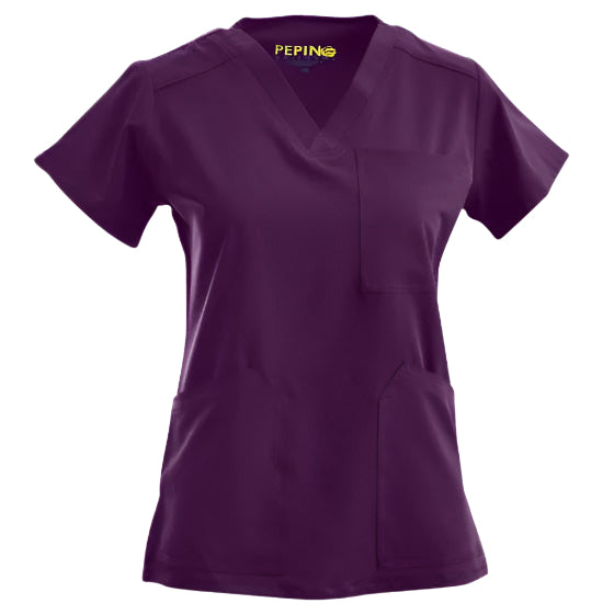 Pepino Uniforms Unisex V-Neck Scrub Top