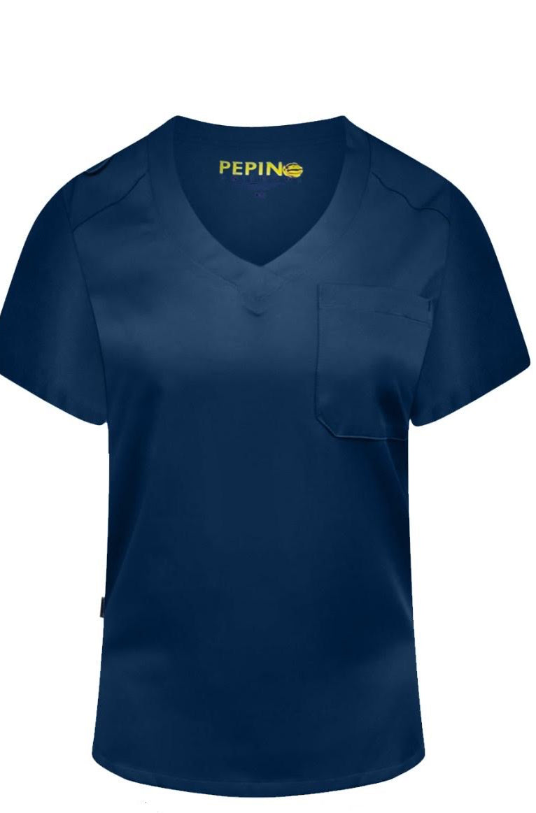 Pepino Uniforms 1-Pocket Tuck-In Scrub Top