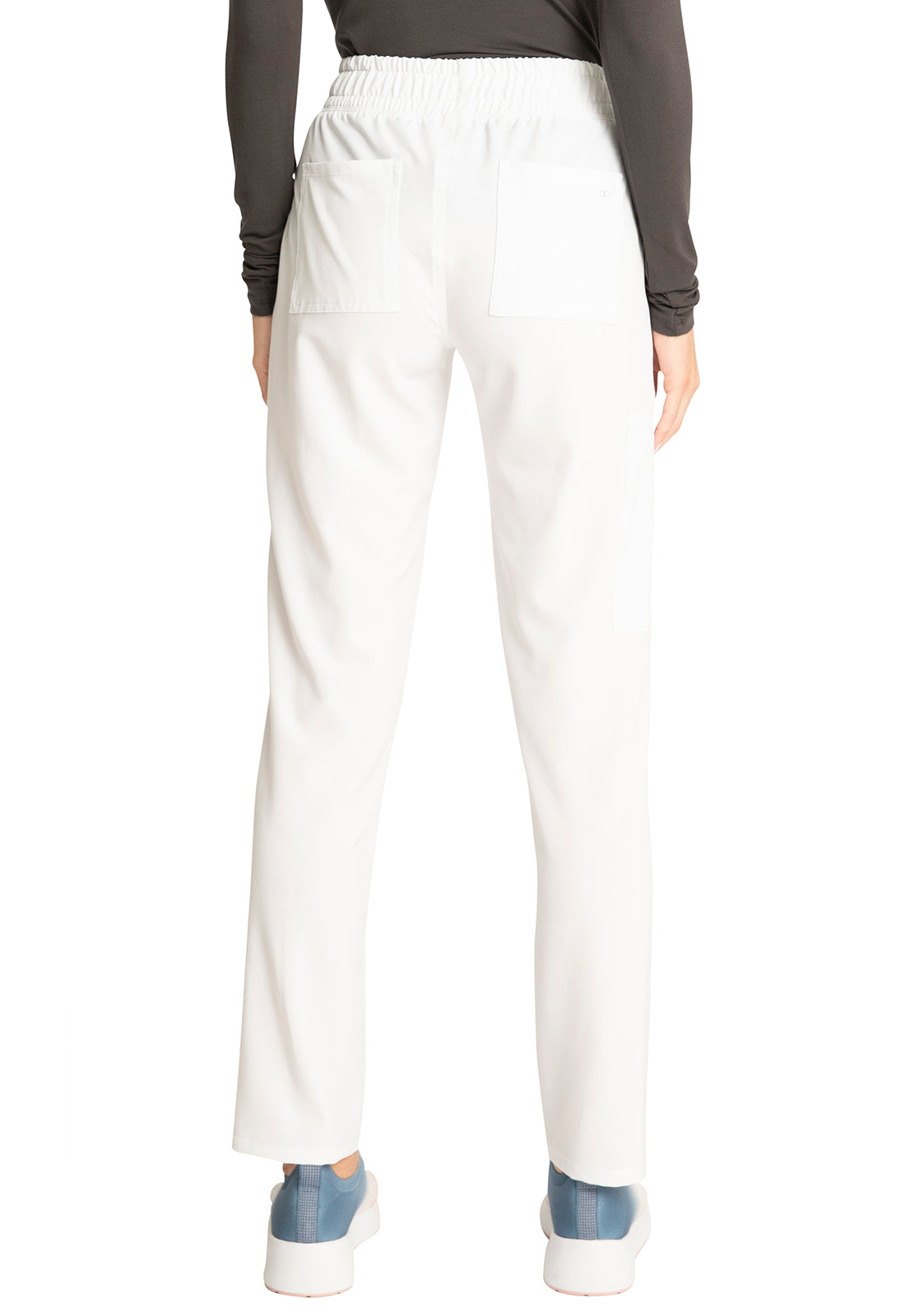 Cherokee Allura Tall Mid Rise Tapered Leg Drawstring Scrub Pants