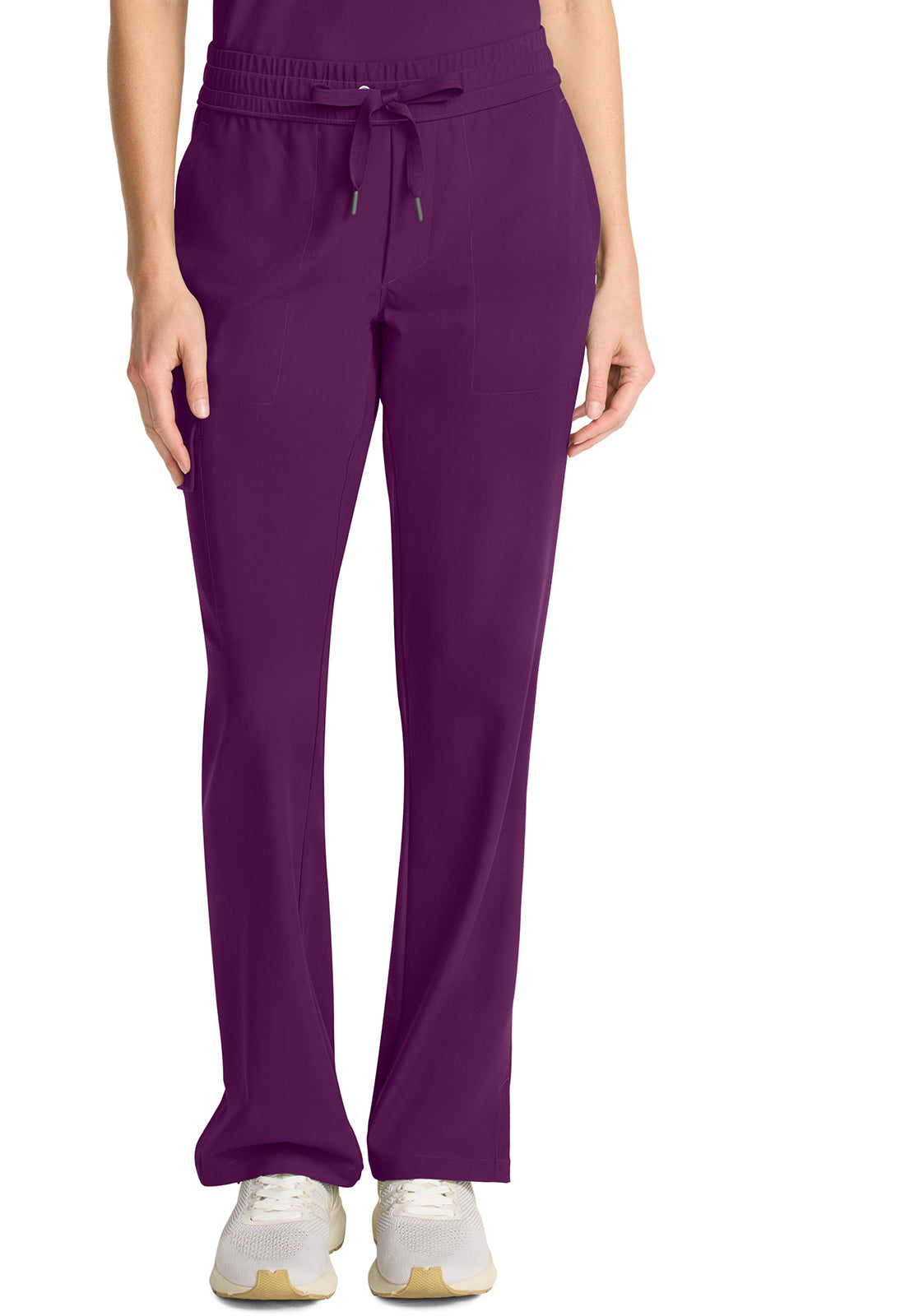 Healing Hands Quest Brady Mid Rise Drawstring Straight Leg Pants