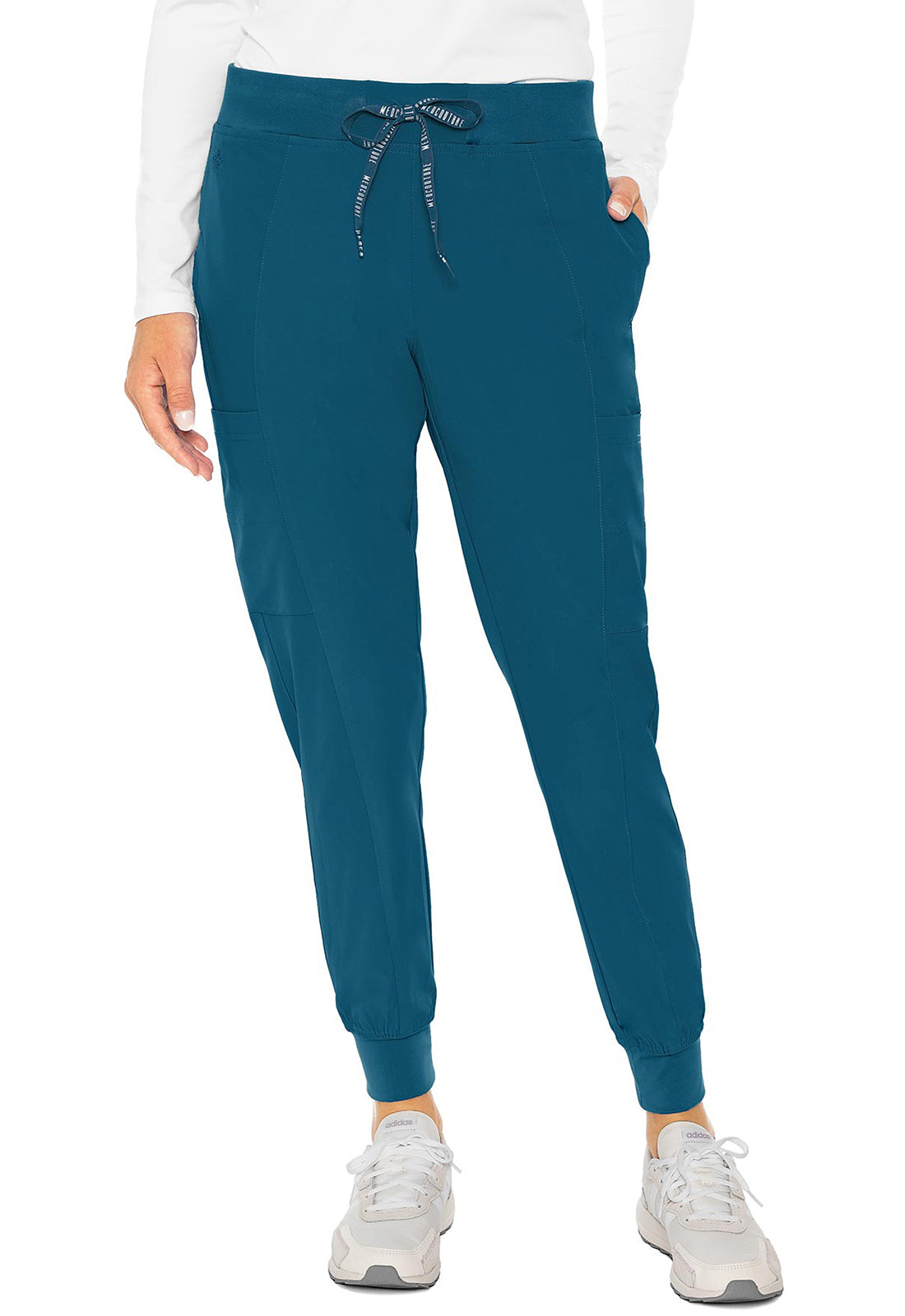 Clearance Med Couture Peaches Seamed Jogger Pants