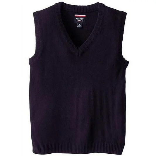 The Science and Medicine Middle School French Toast Boys V-Neck Sweater Vest