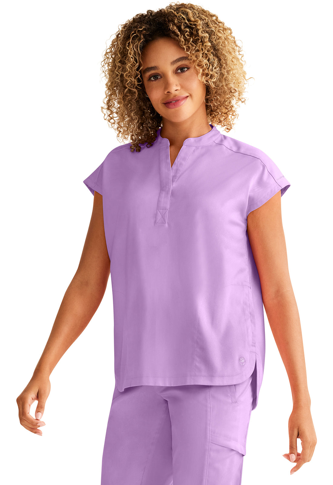 Healing Hands Purple Label Journey Tuck In Oversized Scrub Top