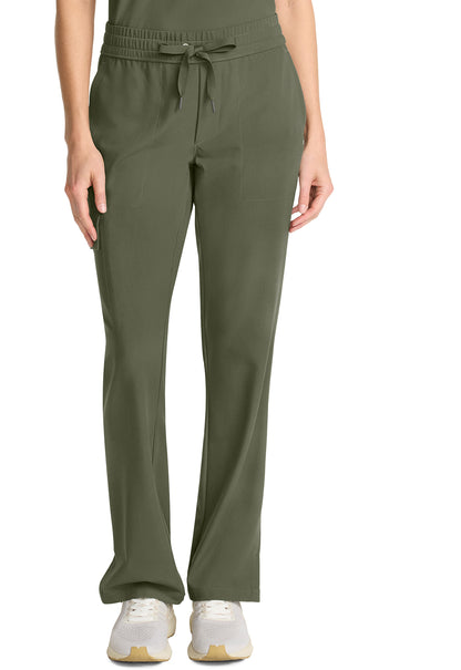 Healing Hands Quest Brady Mid Rise Drawstring Straight Leg Pants