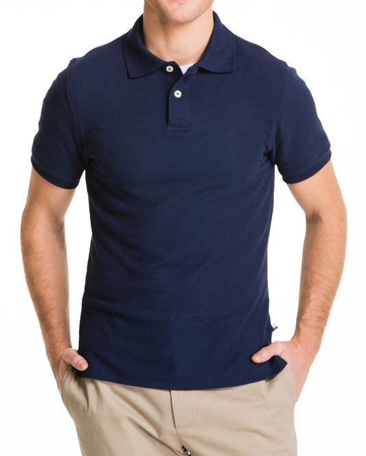 Lee Uniforms Polo de manga corta para hombre joven