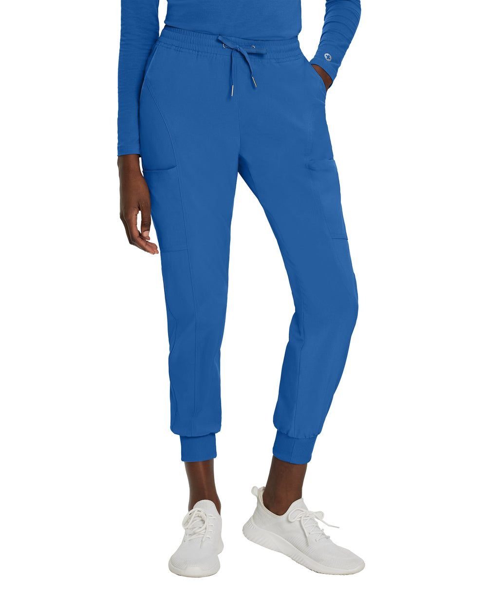 Pantalon de jogging grand blanc coupe croisée