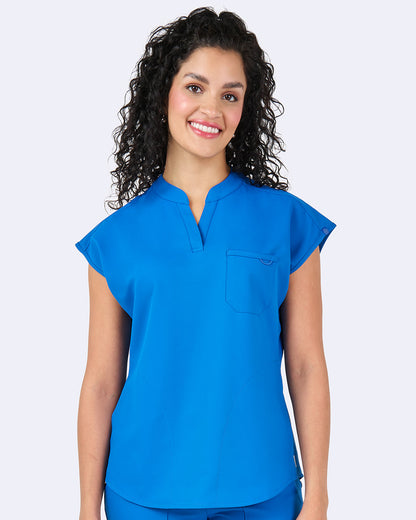 Zavate Studio Dynamic Tuck-In Scrub Top