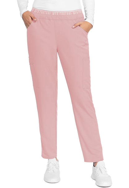 Med Couture Insight Mid-Rise Tapered Leg Pull-On Scrub Pants